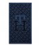 Tommy Hilfiger Handduk Towel Msw Monogram Amd Blue Coast (0YJ)