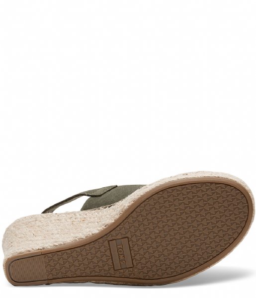 TOMS  Monica Wedge pine suede (10011847)