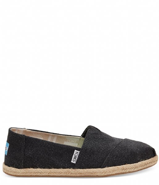 TOMS  Classic Espadrilles Washed black washed (10009751)