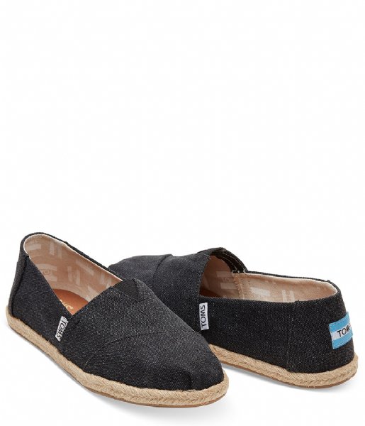 TOMS  Classic Espadrilles Washed black washed (10009751)