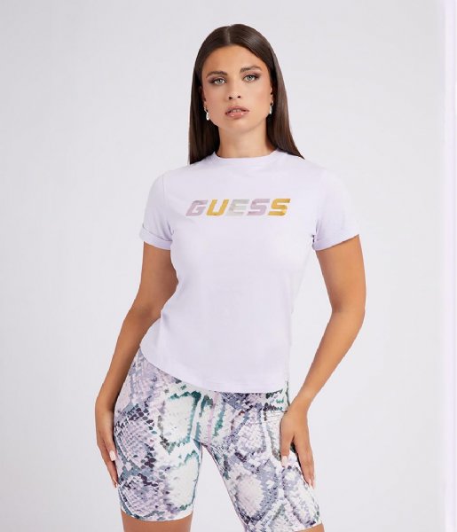 Guess  Chryssa T-Shirt Lavender Haze (LAH)