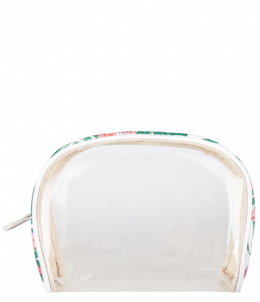 Valentino Bags  Atlantic Soft Cosmetic Case bianco multicolor