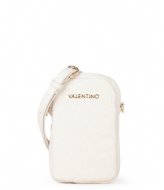 Valentino Bags Relax Wallet With Shoulder Strap Ecru (991)