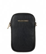 Valentino Bags Relax Wallet With Shoulder Strap Nero (001)