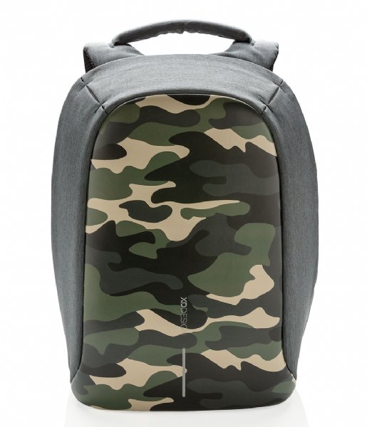 XD Design  Bobby Compact Anti Theft Backpack 14 Inch camouflage green (657)