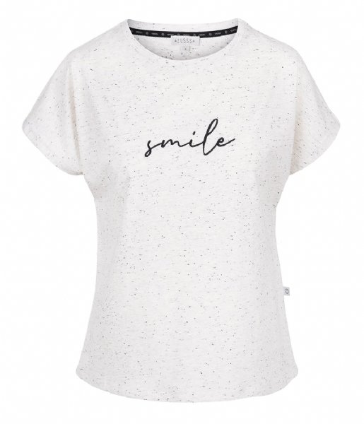 Zusss  Tof Basic T-Shirt Smile Zwart (0000)