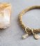 A Beautiful Story  Jacky Citrine Shell Gold Plated Bracelet gold plated (BL23056)