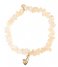 A Beautiful Story  Power Citrine Heart Gold Plated Bracelet gold plated (BL23052)