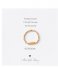 A Beautiful Story  Beauty Citrine Gold Plated Ring S/M gold plated (BL23075)