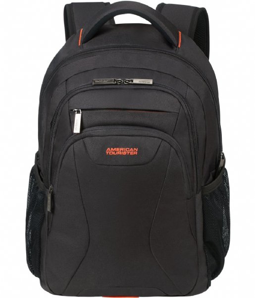 American Tourister  At Work Laptop Backpack 15.6 Inch Black/Orange (1070)