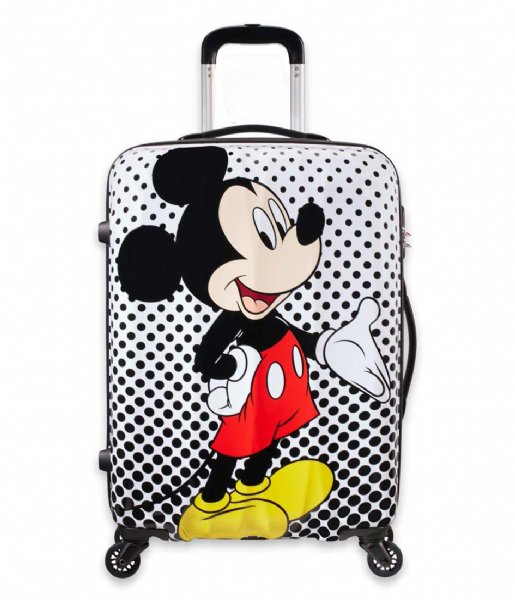 American Tourister  Disney Legends Spinner 65/24 Alfatwist Mickey Mouse Polka Dot (7483)