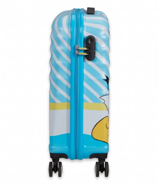 American Tourister Handbagageväskor Wavebreaker Disney Spinner 55/20 Donald Blue Kiss (8661)