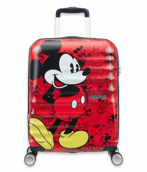 American Tourister Handbagageväskor Wavebreaker Disney Spinner 55/20 Mickey Comics Red (6976)
