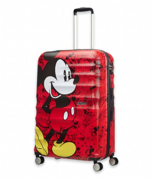 American Tourister  Wavebreaker Disney Spinner 77/28 Mickey Comics Red (6976)