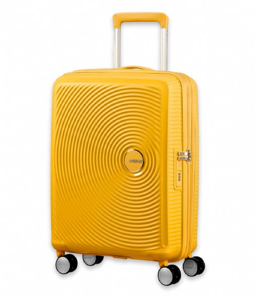 American Tourister Handbagageväskor Soundbox Spinner 55/20 Expandable Golden Yellow (1371)