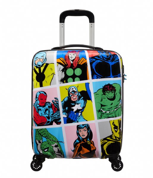 American Tourister Handbagageväskor Marvel Legends Spinner 55/20 Alfatwist 2.0 Marvel Pop Art (9073)
