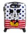 American Tourister Handbagageväskor Disney Legends Spinner 55/20 Alfatwist 2.0 Mickey Blue Dots (9072)