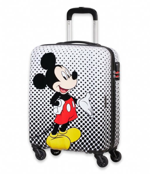 American Tourister Handbagageväskor Disney Legends Spinner 55/20 Alfatwist 2.0 Mickey Mouse Polka Dot (7483)