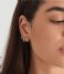 Ania Haie  Smooth Mini Hoop Earrings Gold
