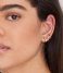 Ania Haie  Smooth Mini Hoop Earrings Silver