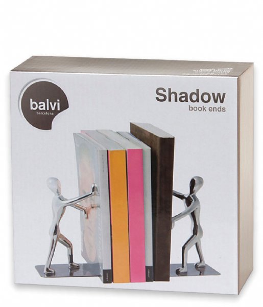 Balvi  Bookend Shadow 2x Chrome