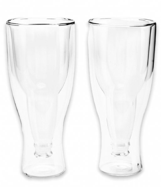 Balvi  Beer Glass Gravity 400 ml 2x Transparant