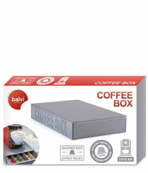 Balvi  Coffee Box Charcoal