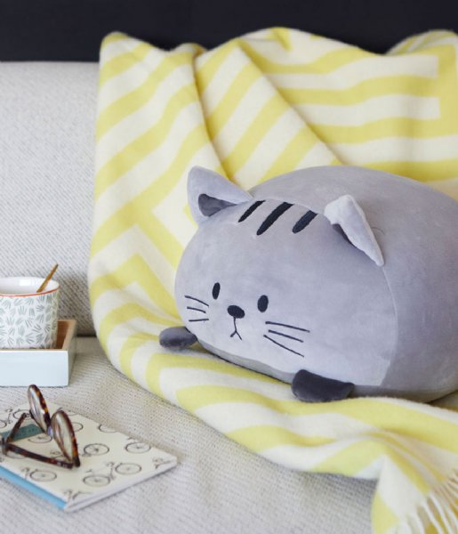 Balvi Dekorativa kudden Cushion Kitty Gray