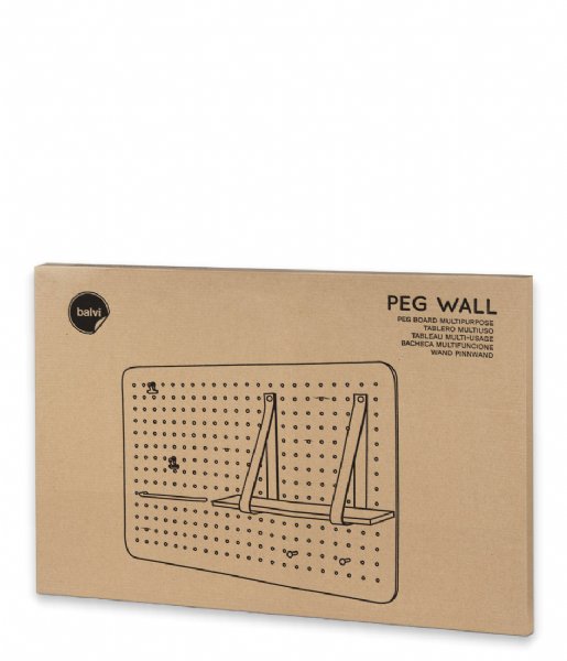 Balvi  Wall Board Multipurpose Peg Wall Brown
