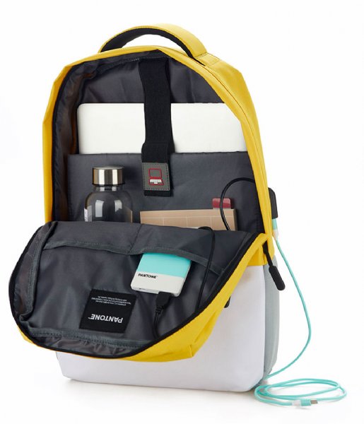 Balvi  Backpack Pantone with USB Yellow