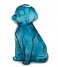 BalviVase Sphinx Dog Blue