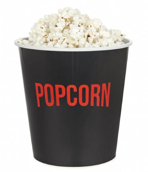 Balvi  Pop Corn Bowl Popcorn Streaming Black