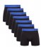 Bamboo Basics  Levi 7-Pack Boxershorts Black Blue (003)