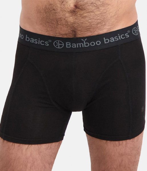 Bamboo Basics  Rico Boxershort 3-pack Black Black Grey (18)