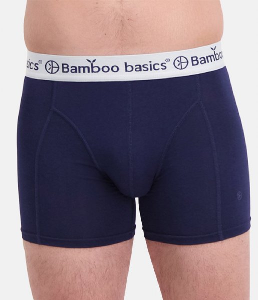 Bamboo Basics  Rico Boxershort 3-pack Grey Melange Navy Black (021)
