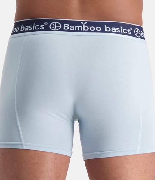 Bamboo Basics  Rico Boxershort 3-pack Light Blue Navy (022)