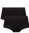 Bamboo Basics  Sophie Seamless Hipsters 2-pack Black (1)