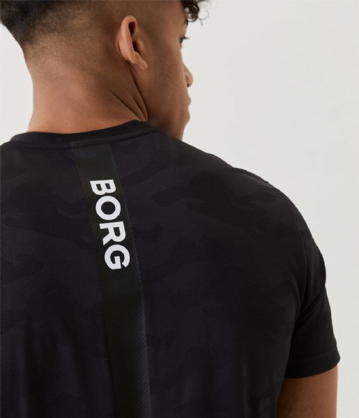 Bjorn Borg  Borg Performance T-Shirt Black Beauty (BK001)