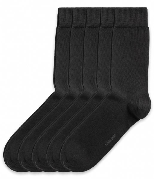 Bjorn Borg  Essential Ankle Sock 5-Pack Black (90011)