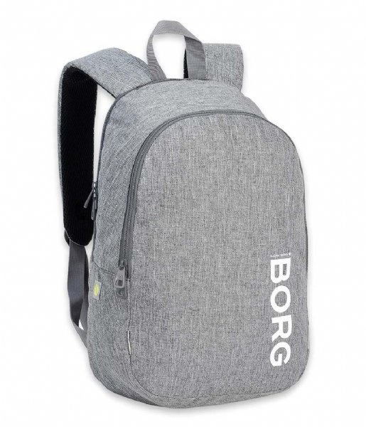 Bjorn Borg  Core Round Backpack Grey Melange (16)