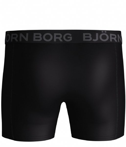 Bjorn Borg  Shorts Sammy Solid Performance 2 Pack Black (90011)