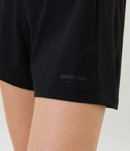 Bjorn Borg  Sthlm Loose Stripe Shorts Black Beauty (90651)