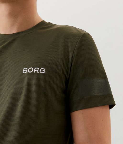 Bjorn Borg  Borg Training Tee Ivy Green (80111)
