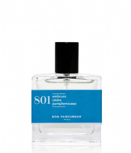 Bon Parfumeur  801 sea spray cedar grapefruit Eau de Parfum blue