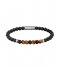 BOSS  Mixed Beads Bracelet Zwart