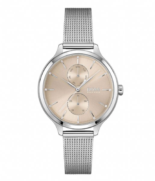 BOSS  Watch Purity Silver colored