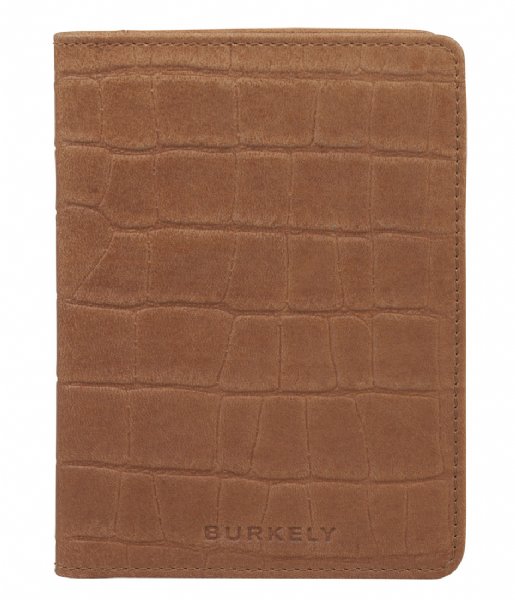 Burkely  Icon Ivy Passport Cover Caramel Cognac (24)