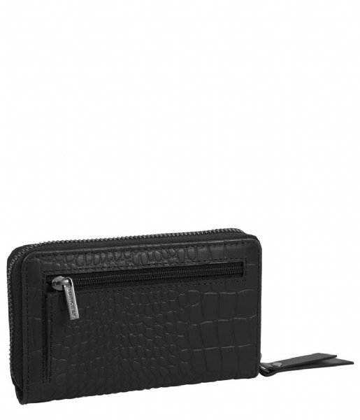 Burkely  Casual Carly Zip Around Wallet Black (10)