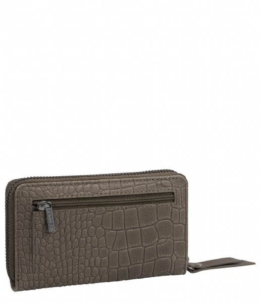 Burkely  Casual Carly Zip Around Wallet Grey (12)