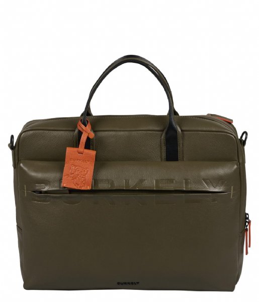 Burkely  Moving Madox Laptopbag 15.6 Inch Utility Green (71)